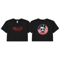Black Tie/Trinity Jiu Jitsu Women's Cropped Shirts #8234 D