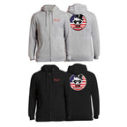Black Tie/Trinity Jiu Jitsu Zip-Up Hoodies #8234 E