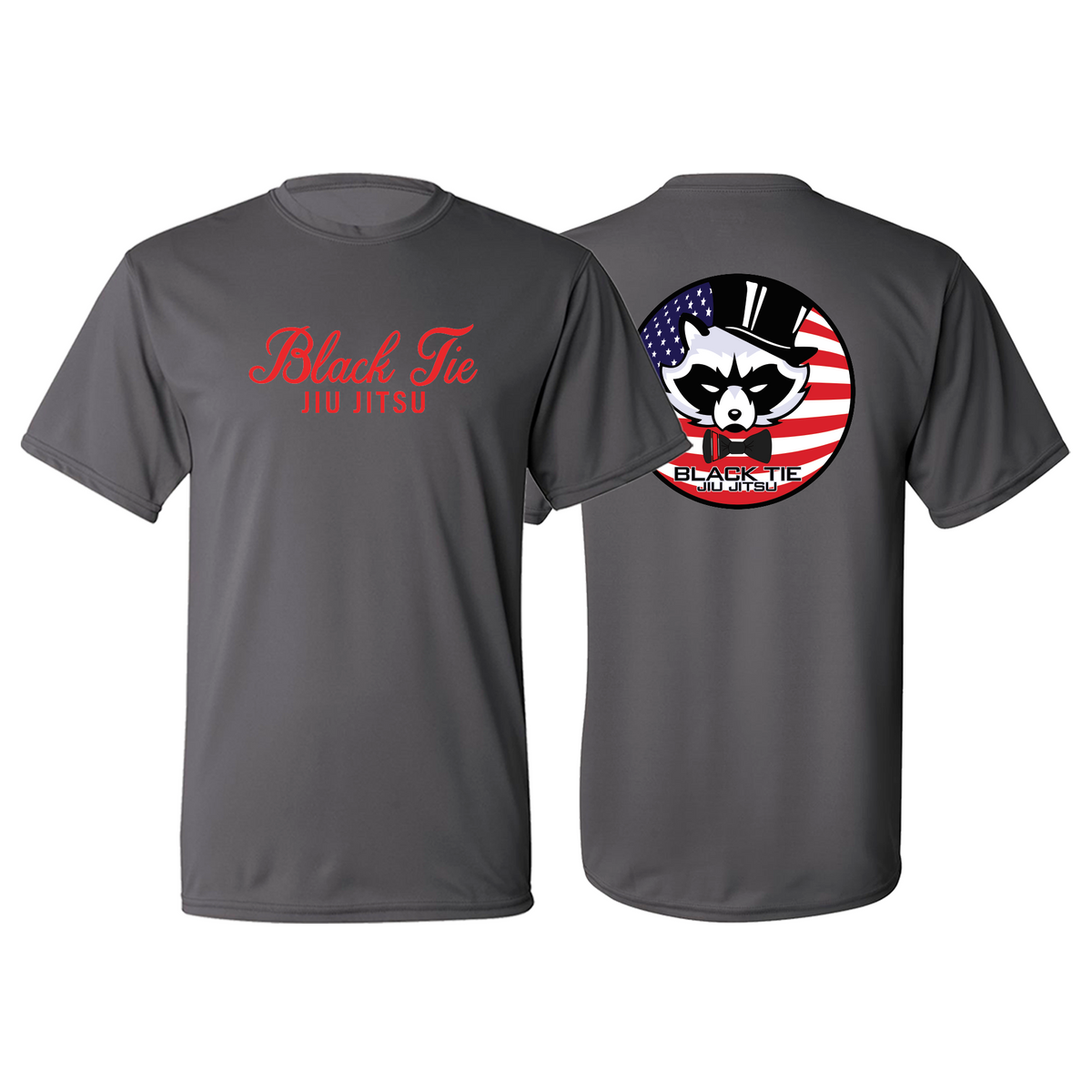 Black Tie/Trinity Jiu Jitsu Dry Fit Shirts #8234 D