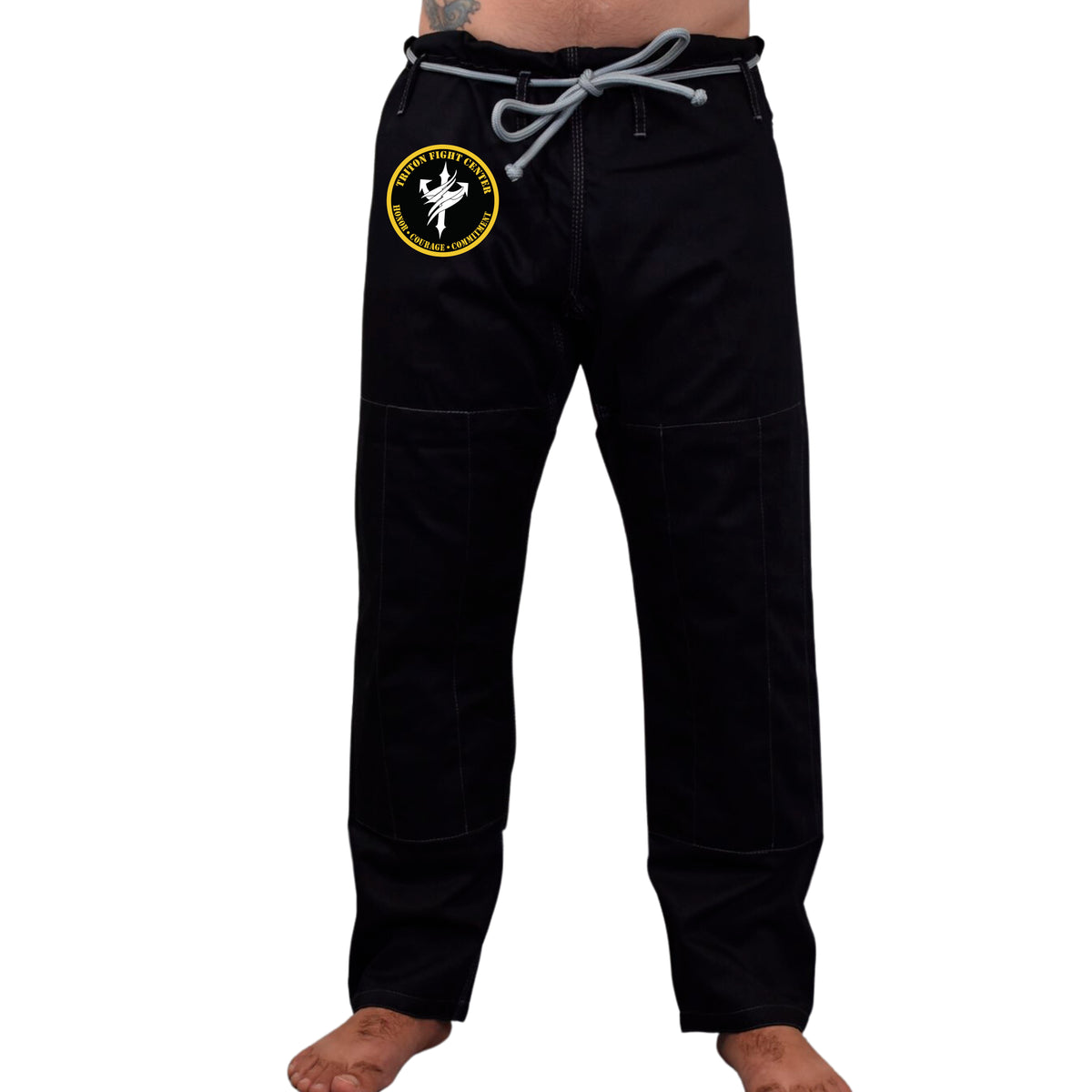 Triton Fight Center Academy Adults Gi - Black #1848 A