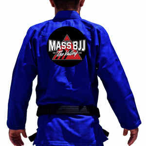 Mass BJJ The Valley Academy Kids Gi - Blue #1830 A
