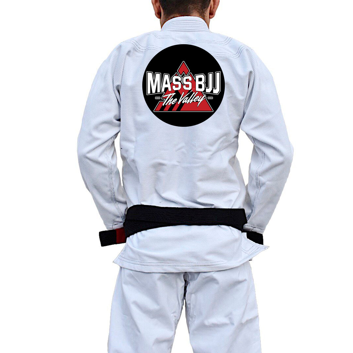 Mass BJJ The Valley Academy Kids Gi - White #1830 A