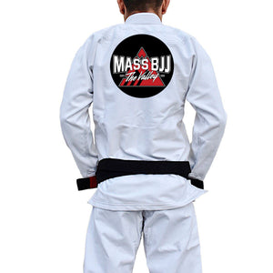Mass BJJ The Valley Academy Kids Gi - White #1830 A