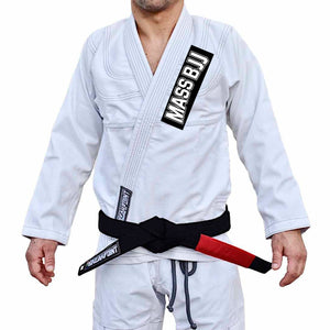 Mass BJJ The Valley Academy Kids Gi - White #1830 A
