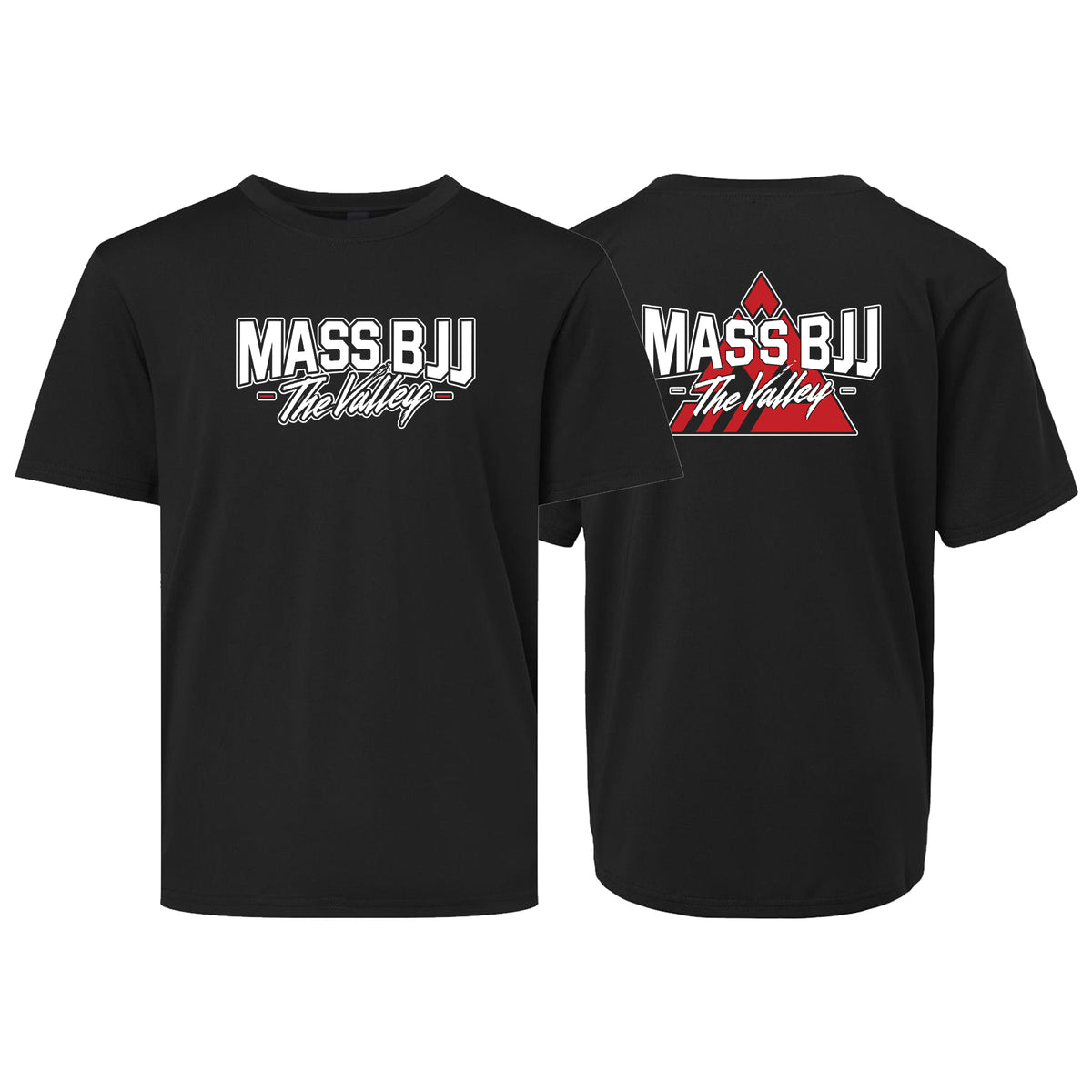 Mass BJJ The Valley Dry Fit Kids Shirts #8237 A