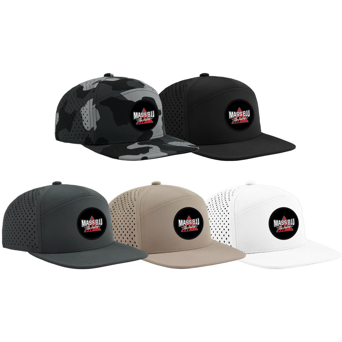 Mass BJJ The Valley Academy Perforated Hats #8237 A