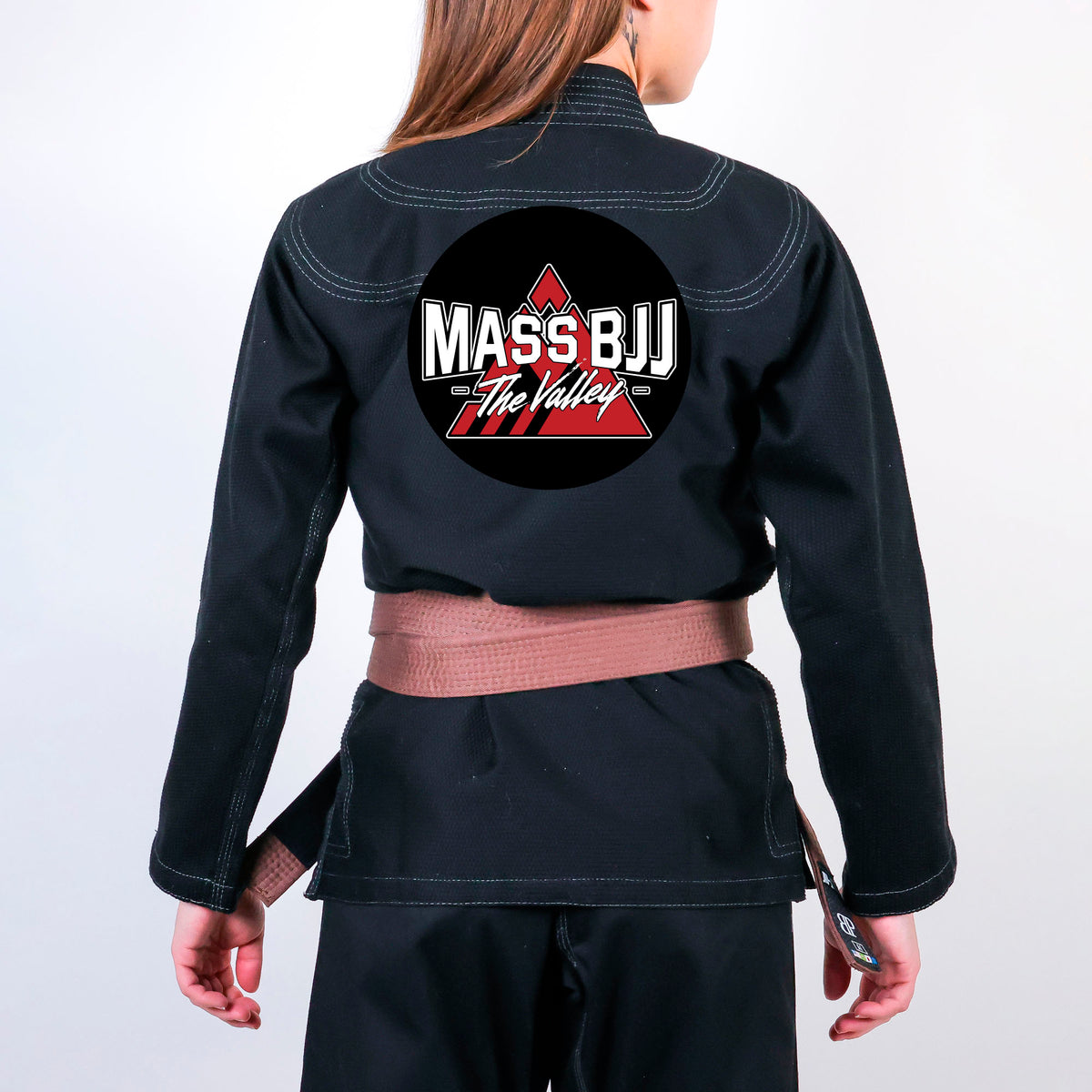 Mass BJJ The Valley Academy Women's Gi - Black #1830 A