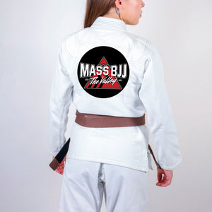 Mass BJJ The Valley Academy Women's Gi - White #1830 A