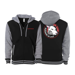 Ruffhouse Varsity Zip-Up Hoodies #8238 B
