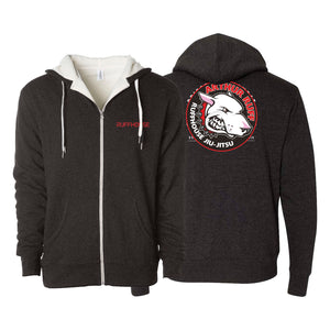 Ruffhouse Sherpa Lined Zip-Up Hoodie #8238 B