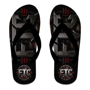 Face the Challenge Flip Flops #8239 A