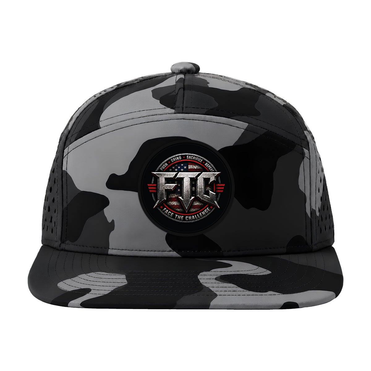Face the Challenge Academy Perforated Hats #8239 A