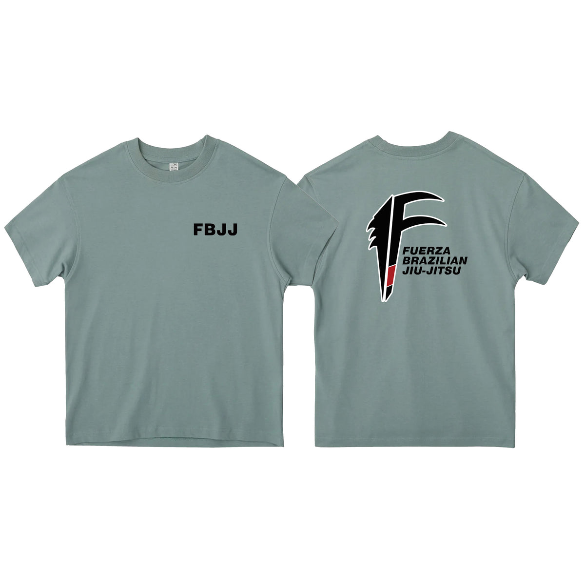 Fuerza Brazilian Jiu Jitsu Oversized Adult Shirts #8241 A