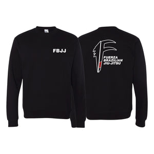 Fuerza Brazilian Jiu Jitsu Crewneck Sweatshirt #8241 A
