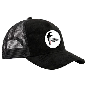 Fuerza Brazilian Jiu Jitsu Suede Trucker Hat #8241 A