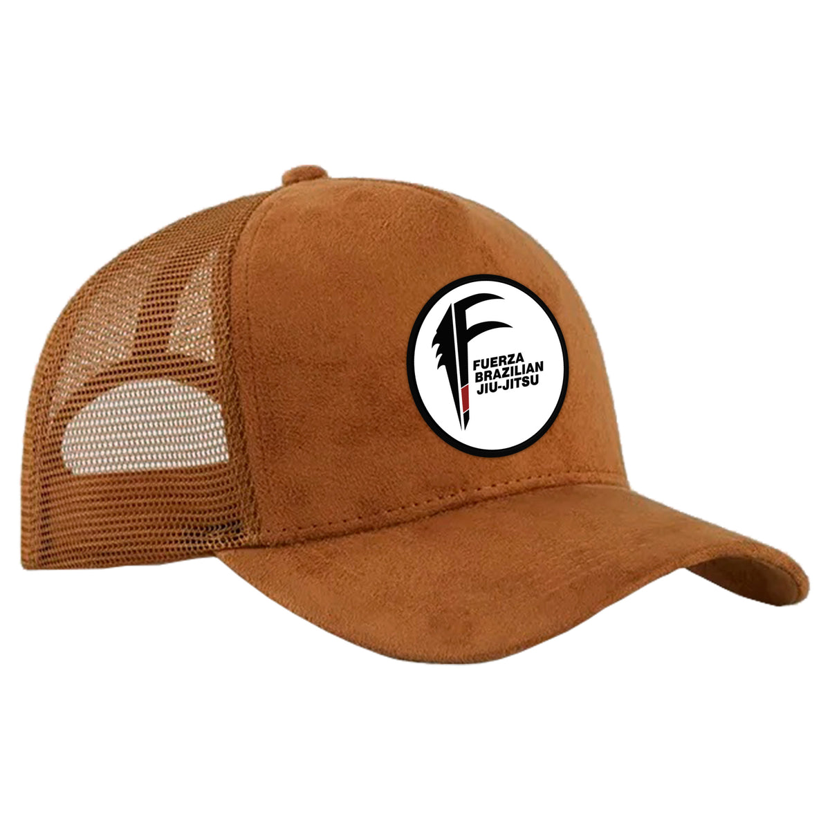 Fuerza Brazilian Jiu Jitsu Suede Trucker Hat #8241 A