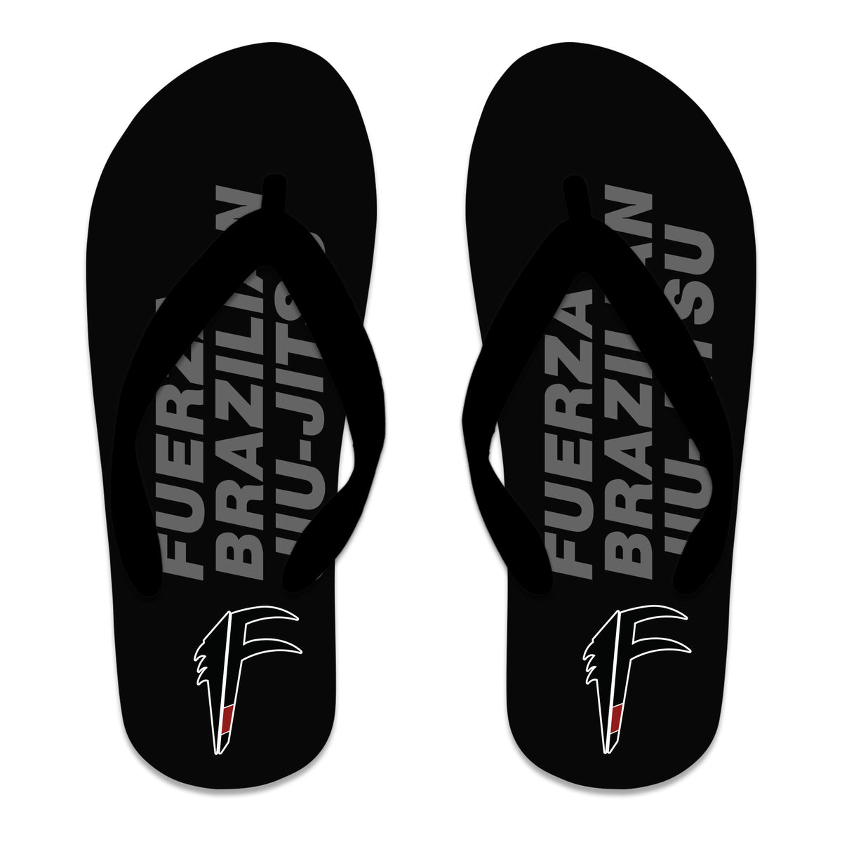 Fuerza Brazilian Jiu Jitsu Flip Flops #8241 A