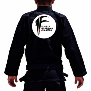 Fuerza Brazilian Jiu Jitsu Academy Kids Gi - Black #945 A