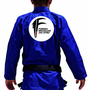 Fuerza Brazilian Jiu Jitsu Academy Kids Gi - Blue #945 A