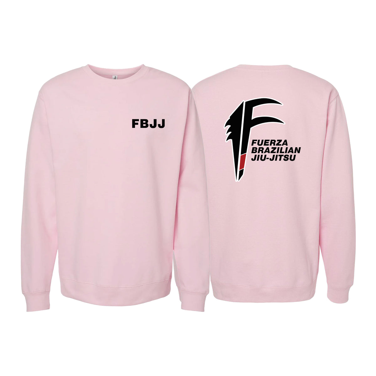 Fuerza Brazilian Jiu Jitsu Crewneck Sweatshirt #8241 A