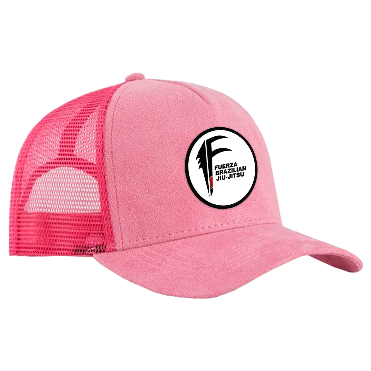 Fuerza Brazilian Jiu Jitsu Suede Trucker Hat #8241 A