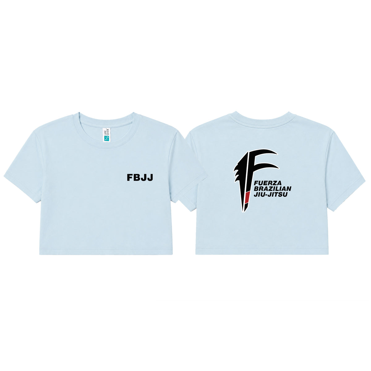 Fuerza Brazilian Jiu Jitsu Women's Cropped Shirts #8241 A