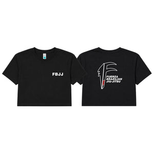 Fuerza Brazilian Jiu Jitsu Women's Cropped Shirts #8241 A