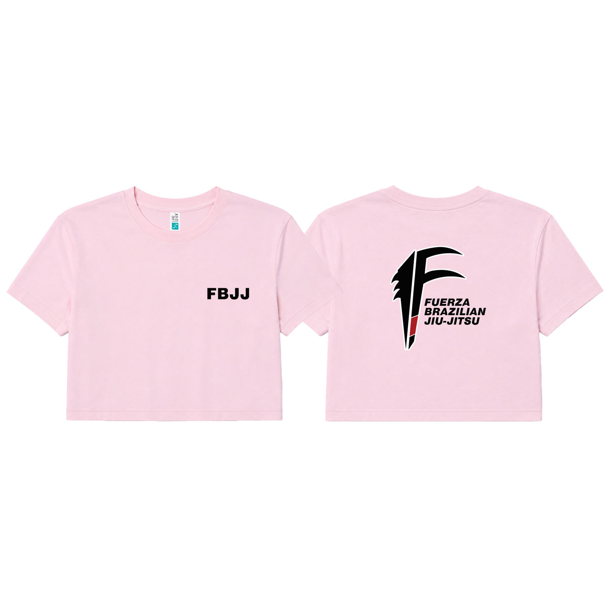 Fuerza Brazilian Jiu Jitsu Women's Cropped Shirts #8241 A