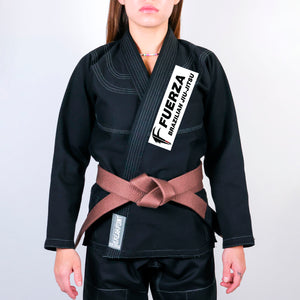 Fuerza Brazilian Jiu Jitsu Academy Women's Gi - Black #945 A