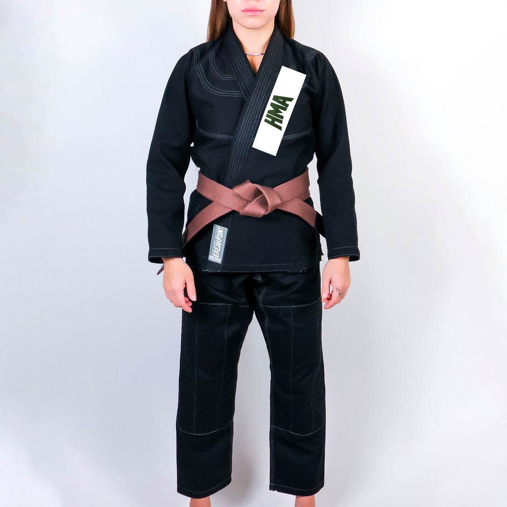 Heights Martial Arts Academy Women's Gi - Black #1856 A