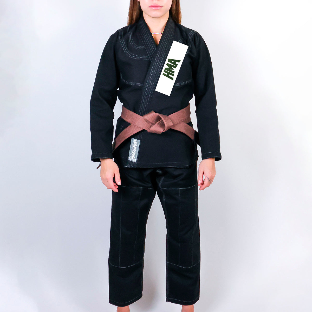 Heights Martial Arts Academy Women's Gi - Black #1856 A