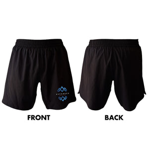 Ascended Jiu Jitsu All Black Shorts 2.0 #8243 A