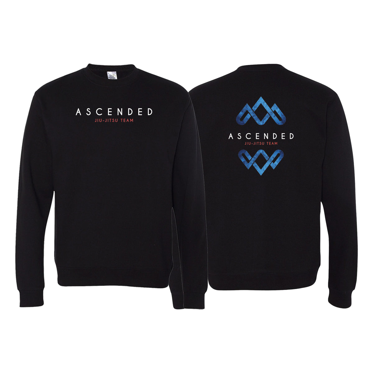 Ascended Jiu Jitsu Crewneck Sweatshirt #8243 A