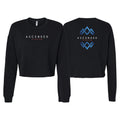 Ascended Jiu Jitsu Women's Cropped Crewneck Sweatshirt #8243 A