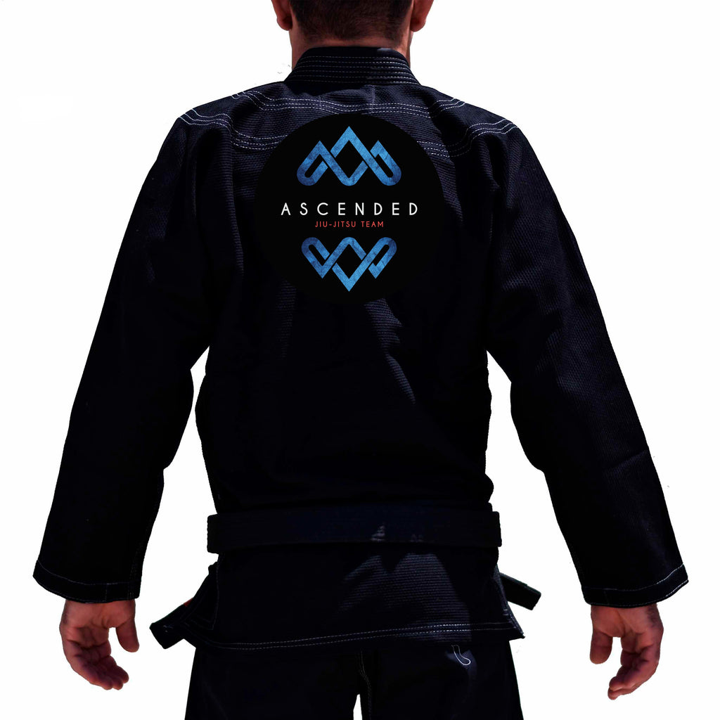 Ascended Jiu Jitsu Academy Adults Gi - Black #902 A