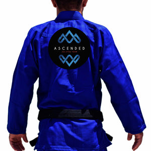 Ascended Jiu Jitsu Academy Kids Gi - Blue #902 A