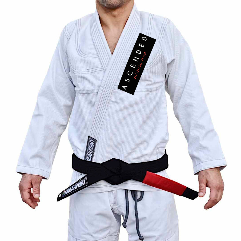 Ascended Jiu Jitsu Academy Kids Gi - White #902 A