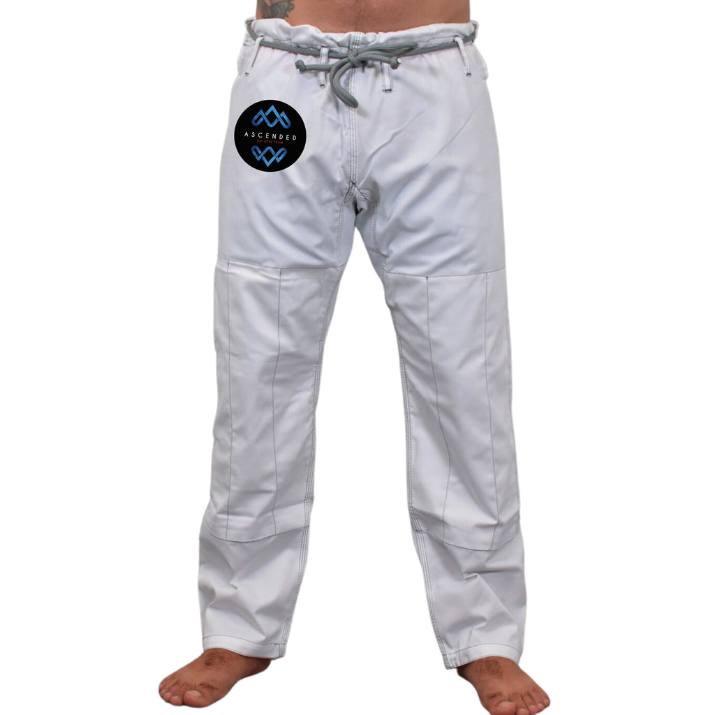 Ascended Jiu Jitsu Academy Kids Gi - White #902 A