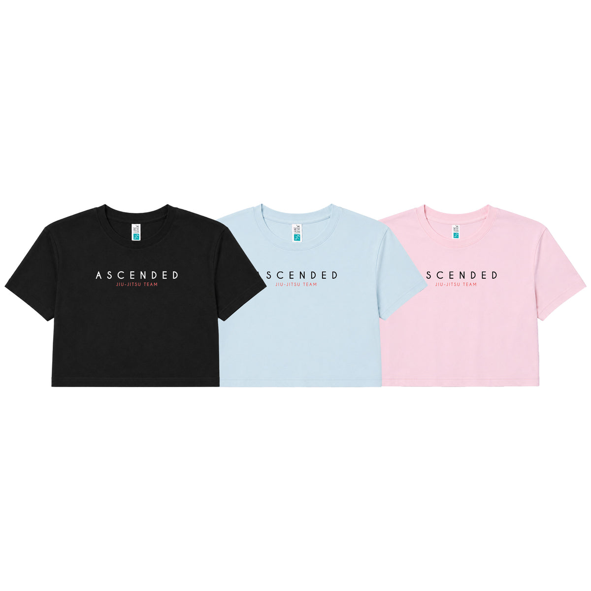Ascended Jiu Jitsu Women's Cropped Shirts #8243 A