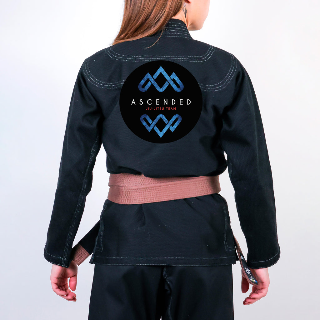 Ascended Jiu Jitsu Academy Women's Gi - Black #902 A