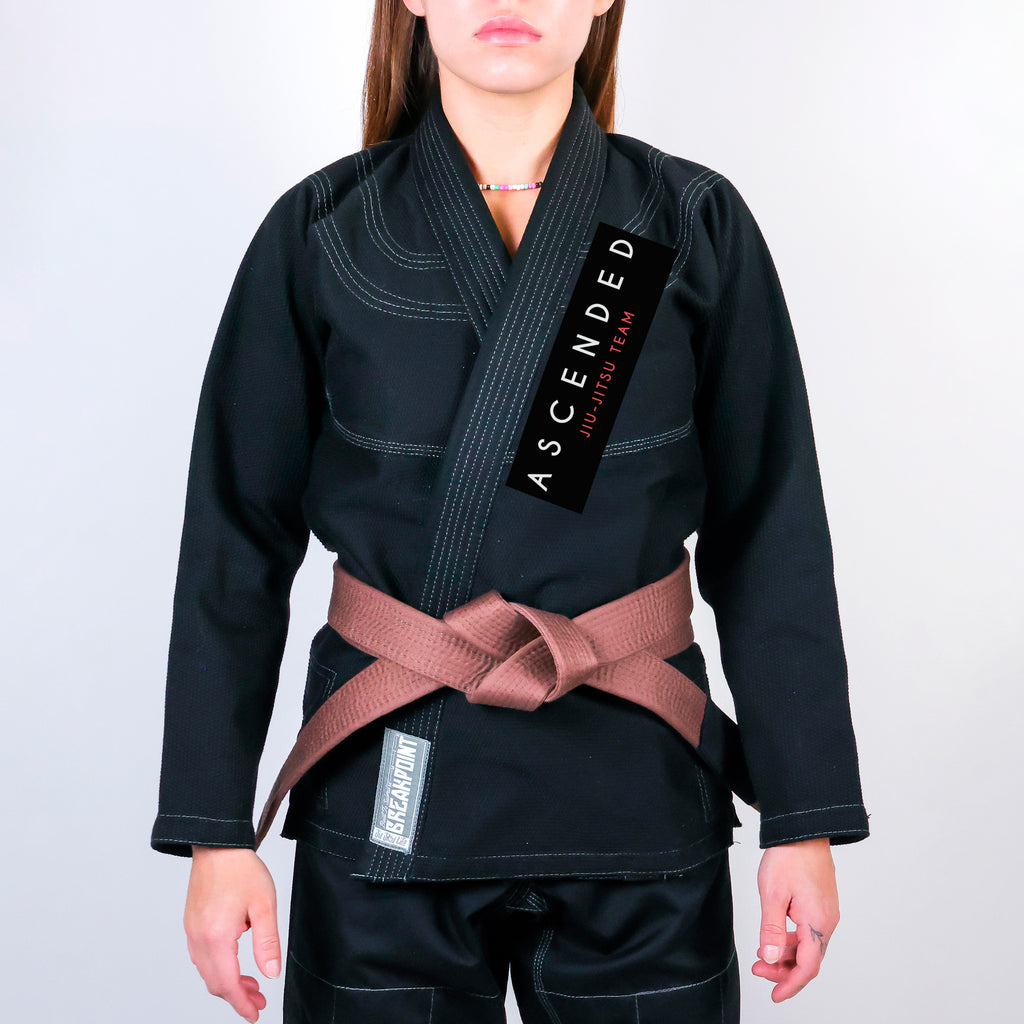 Ascended Jiu Jitsu Academy Women's Gi - Black #902 A