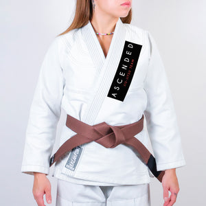Ascended Jiu Jitsu Academy Women's Gi - White #902 A