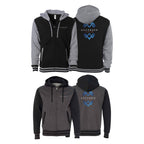 Ascended Jiu Jitsu Varsity Zip-Up Hoodies #8243 B