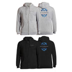 Ascended Jiu Jitsu Zip-Up Hoodies #8243 B