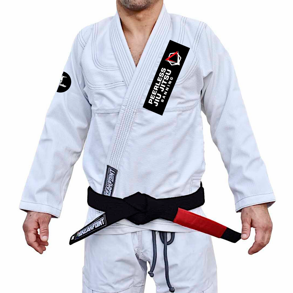 Peerless Jiu Jitsu Academy Adults Gi - White #1861 A