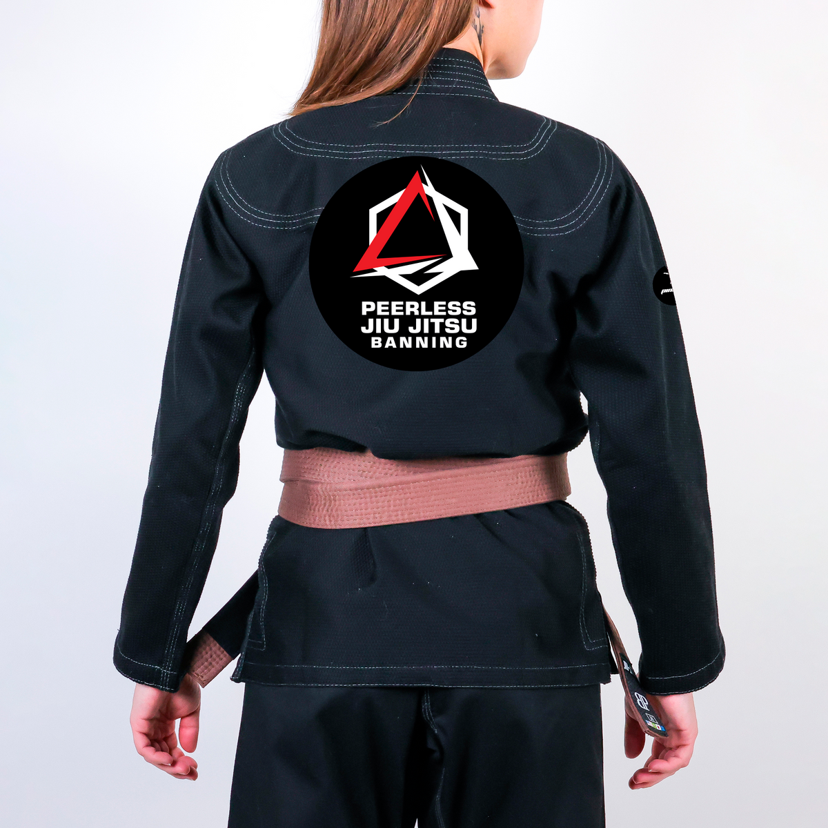 Peerless Jiu Jitsu Academy Women's Gi - Black #1861 A