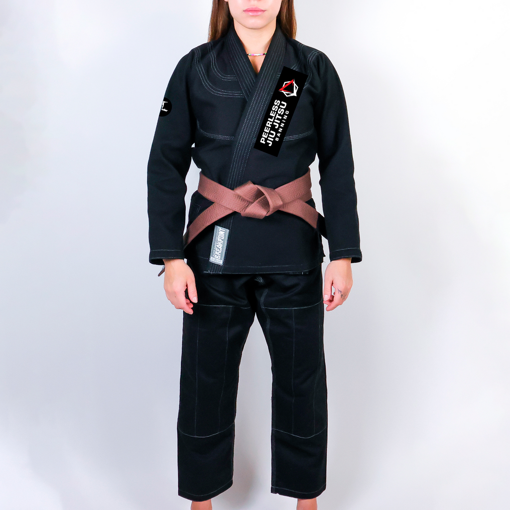 Peerless Jiu Jitsu Academy Women's Gi - Black #1861 A