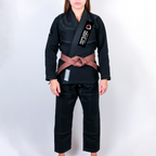 Peerless Jiu Jitsu Academy Women's Gi - Black #1861 A