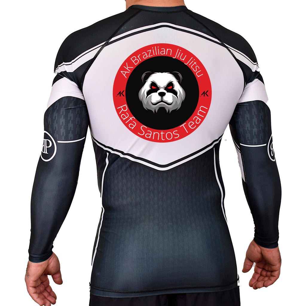 CG Winter Haven Academy Rash Guards Black/White #8245 A