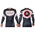 CG Winter Haven Academy Rash Guards Black/White #8245 A